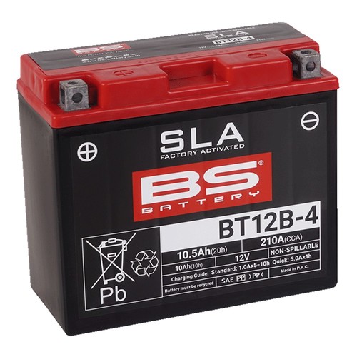 Battery bt12b 12v 10ah - battery,