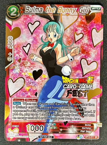 Bulma the bunny girl - girl, bt10-011