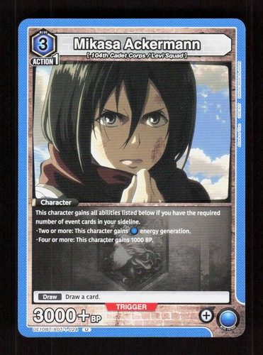 Mikasa ackermann - mikasa, (024)