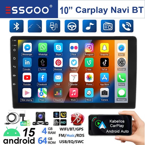 Dab carplay pollici - dab+,