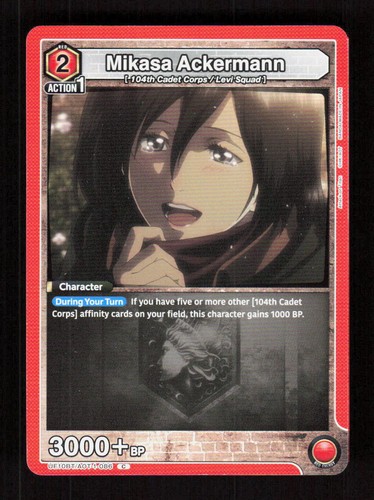 Mikasa ackermann - ackermann, (086)