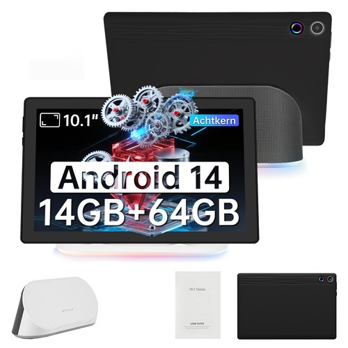 1 pollici tablet - wi-fi, bt