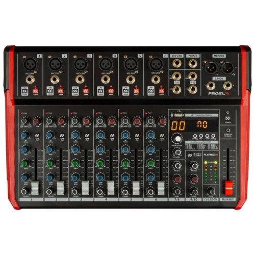 Proel playmix10 mixer compatto - proel,
