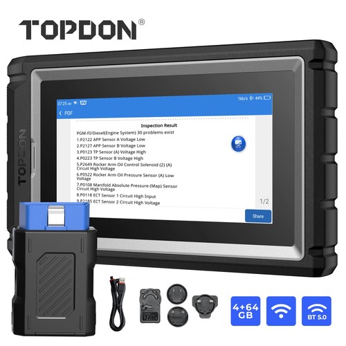 Topdon artidiag800 obd2 - bt, 2