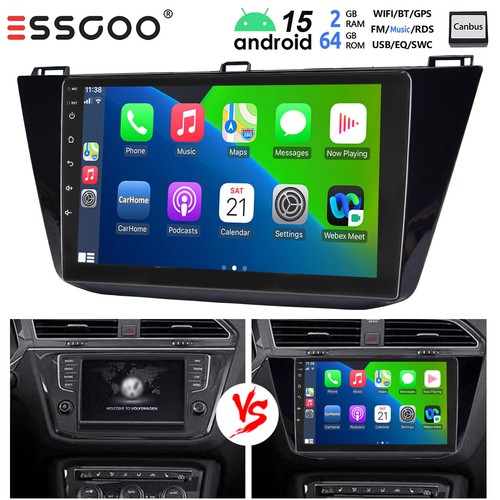 64gb carplay per vw tiguan - 10",