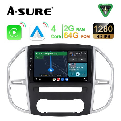 Autoradio 2 64g carplay - 10.1",
